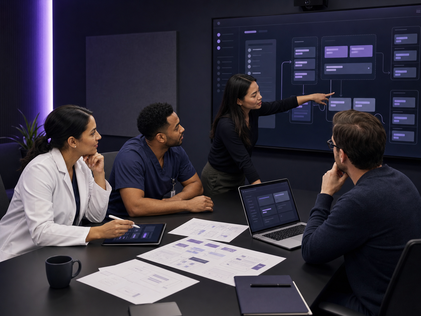 Electronic Health Record App Development product strategy and user experience