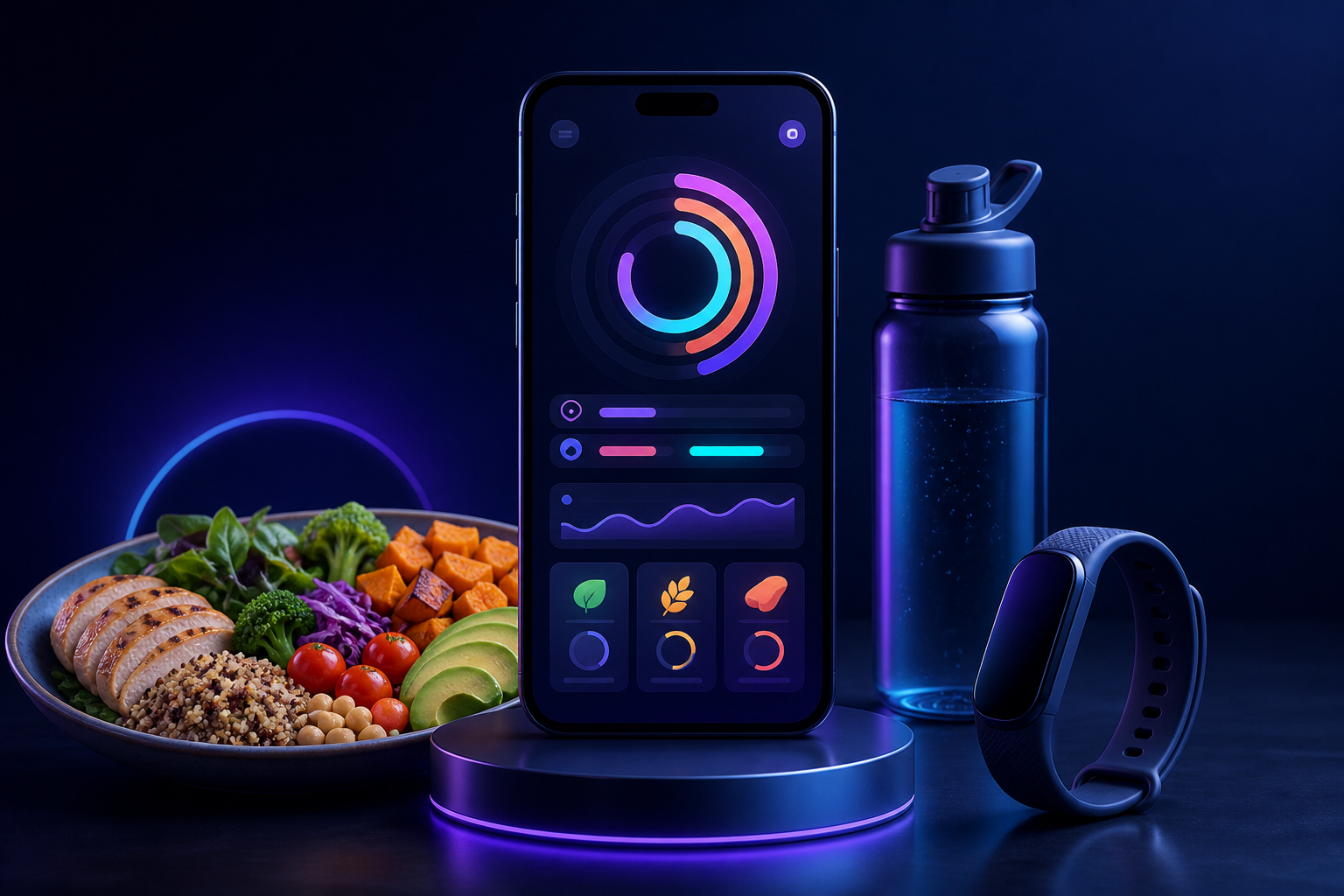 Fitness and Nutrition App Development services