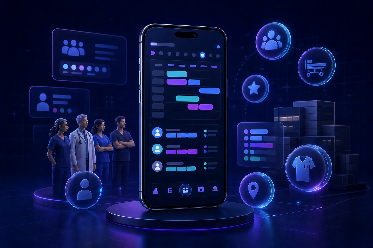 Medical Staff Management App Development services