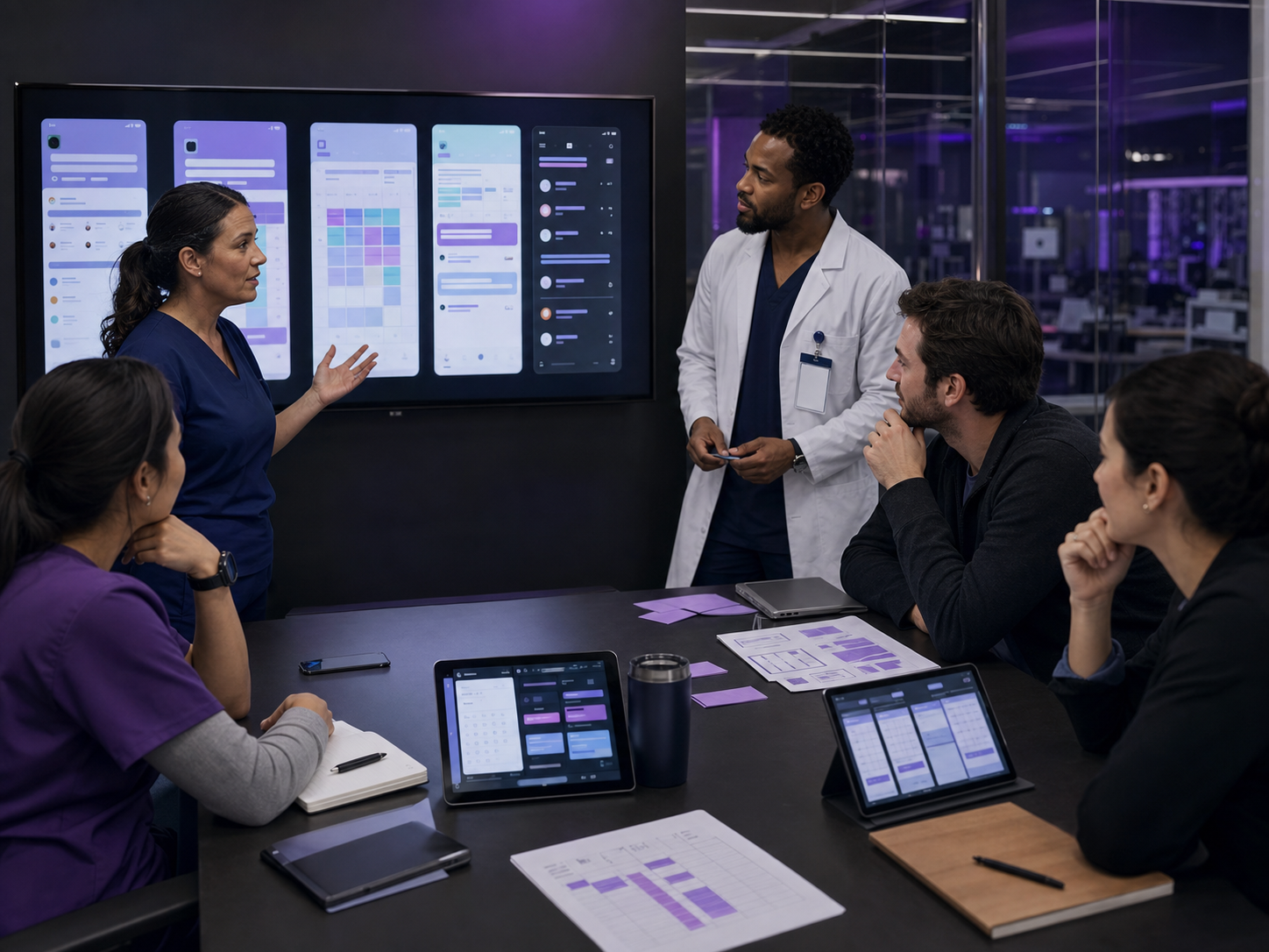 Medical Staff Management App Development product strategy and user experience