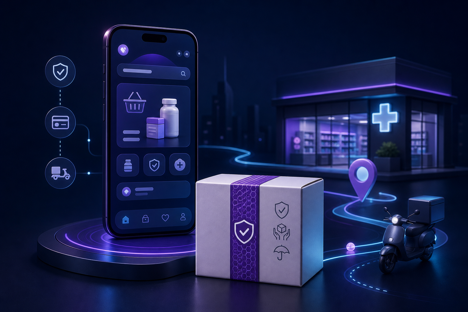 Pharmacy Delivery App Development services