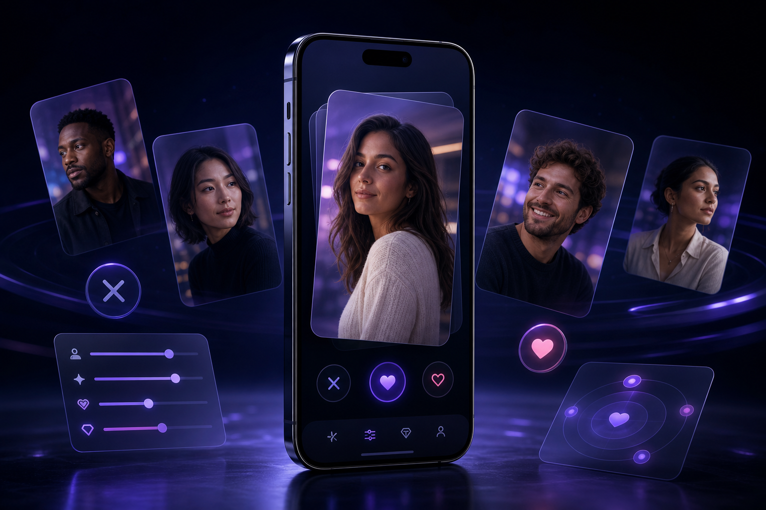 Swipe-based Dating App Development services