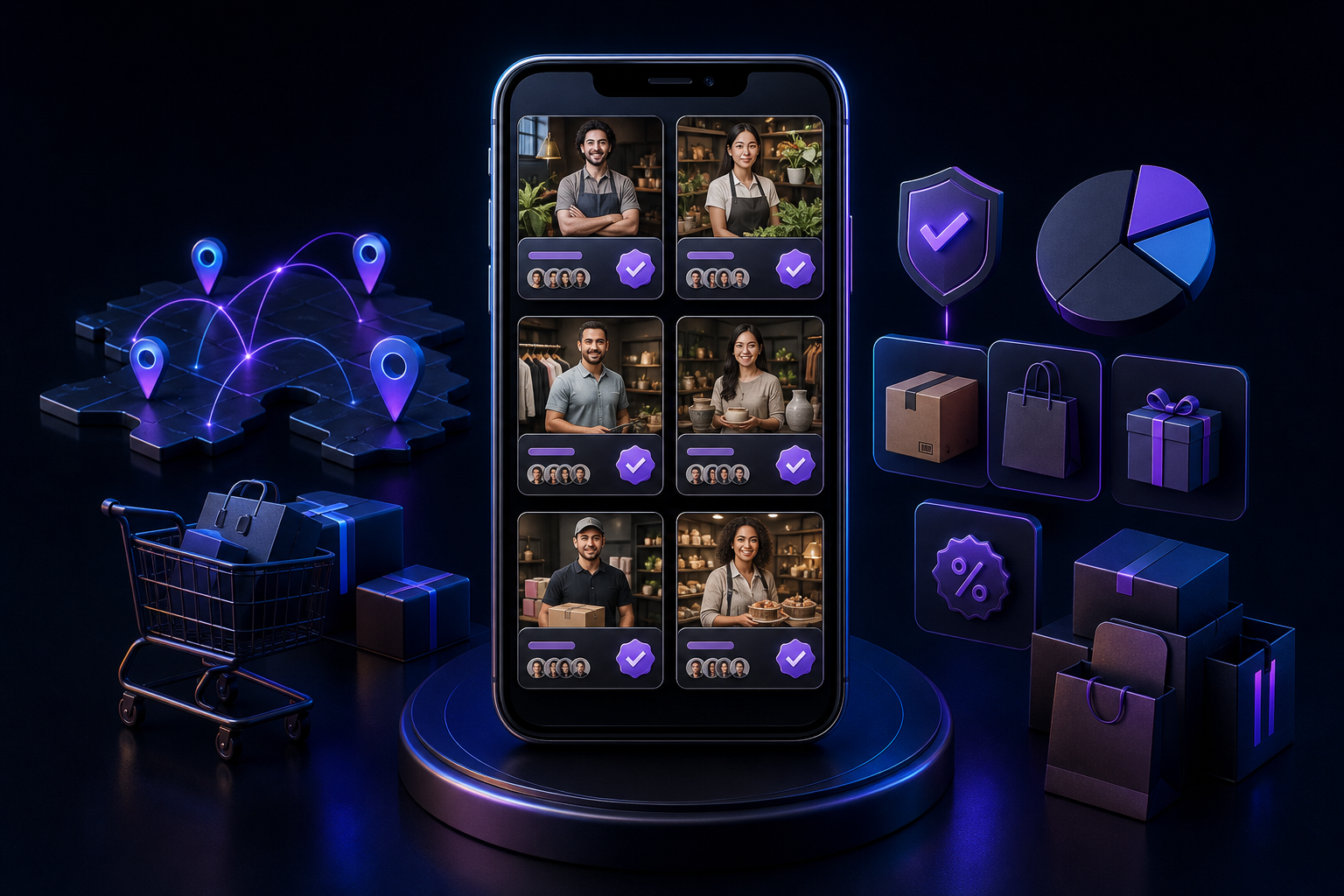 Multi-vendor Ecommerce App Development services