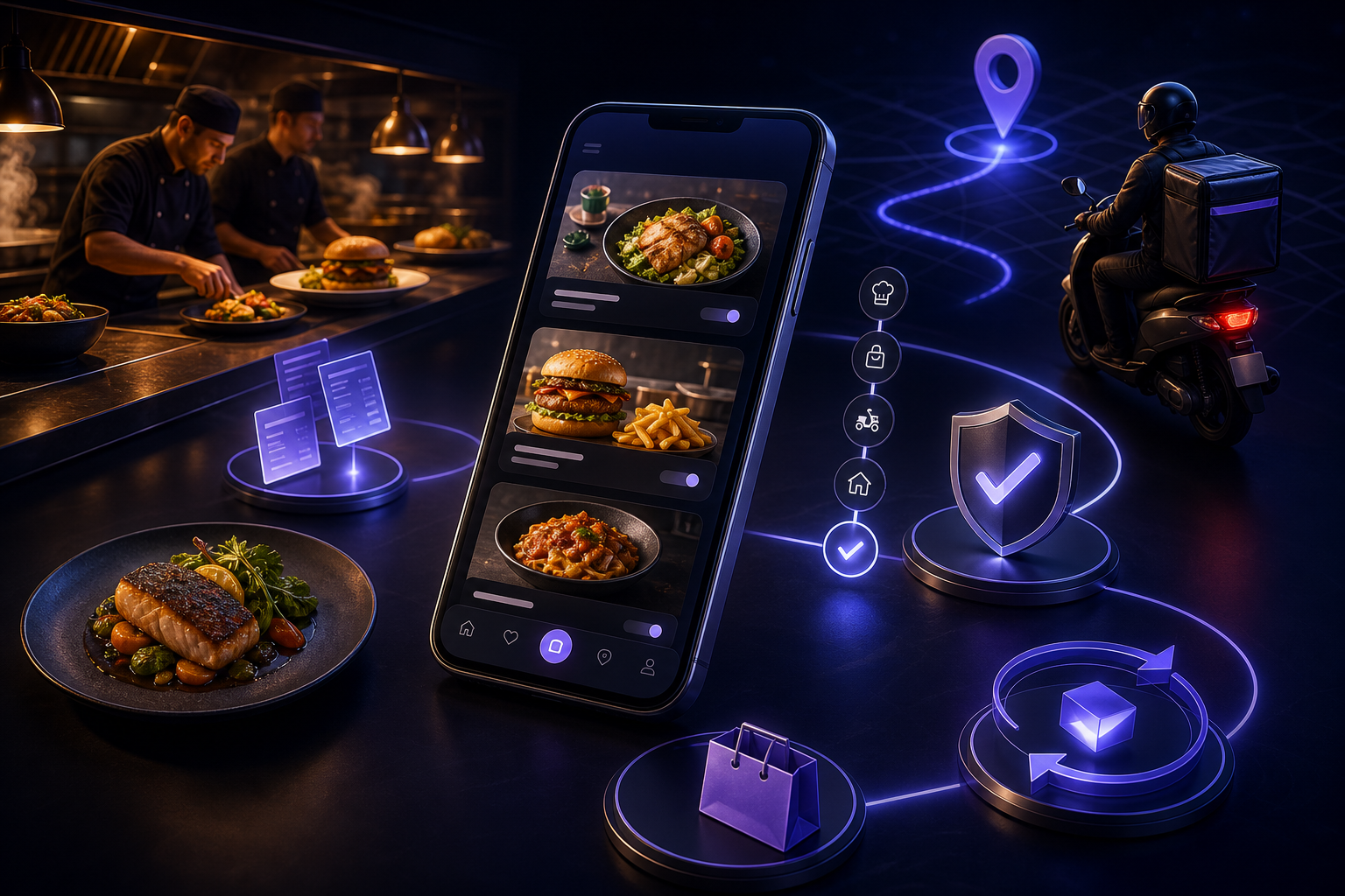 Restaurant Delivery App Development services