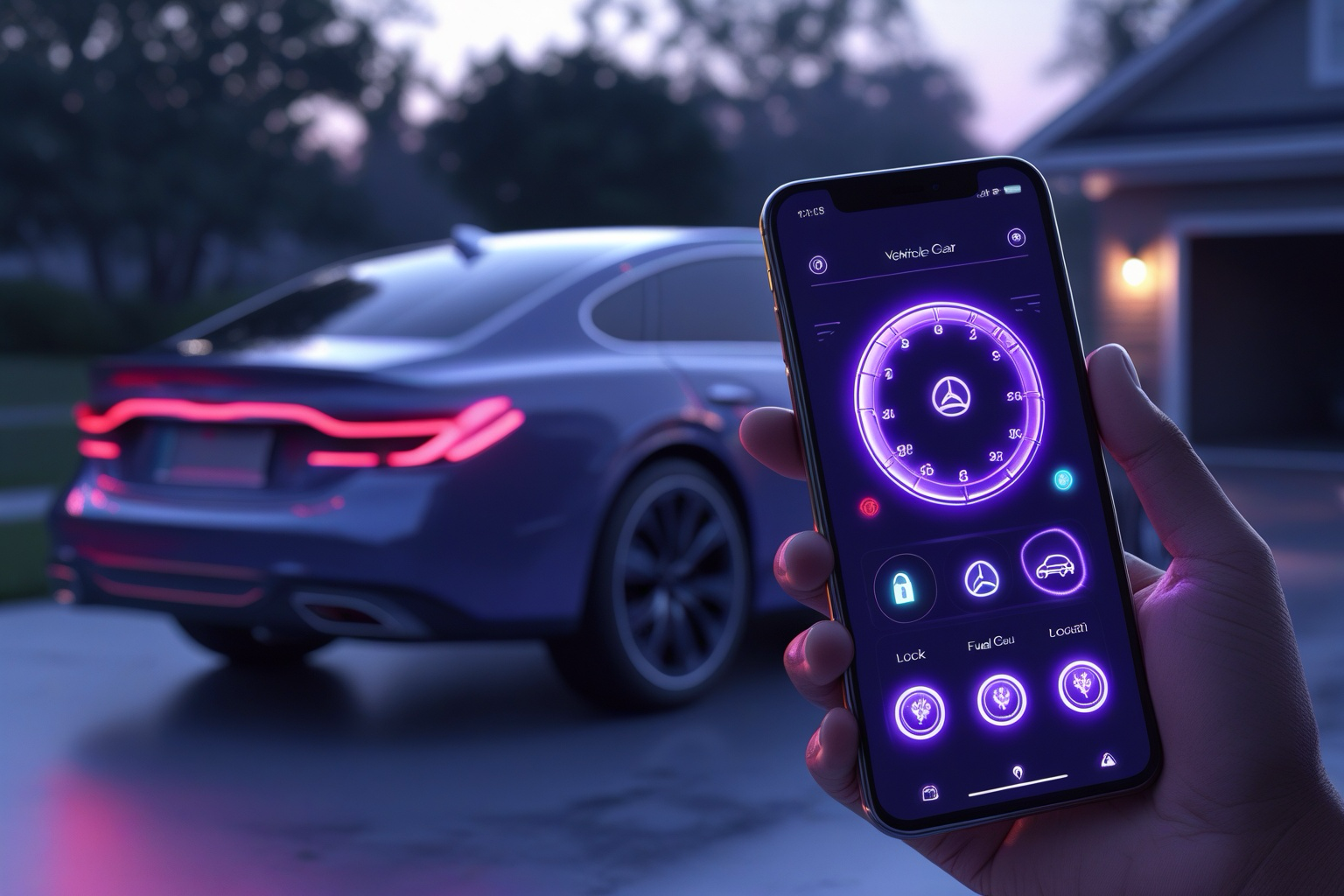 Connected Cars IoT App Development services