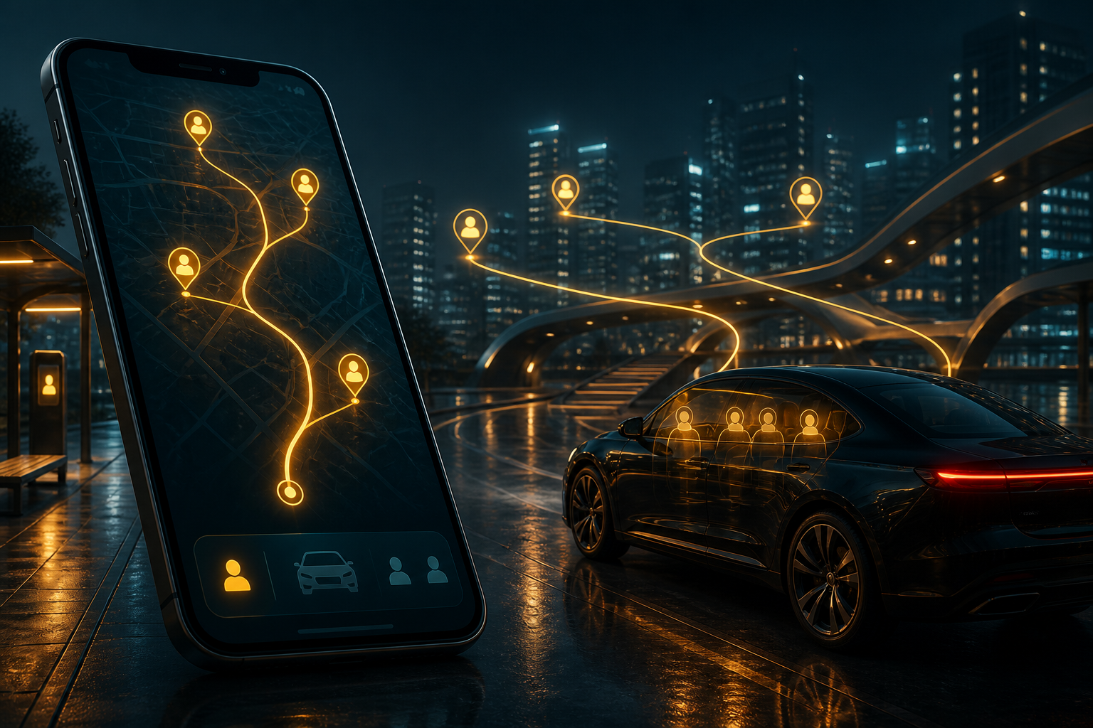 Carpooling App Development services