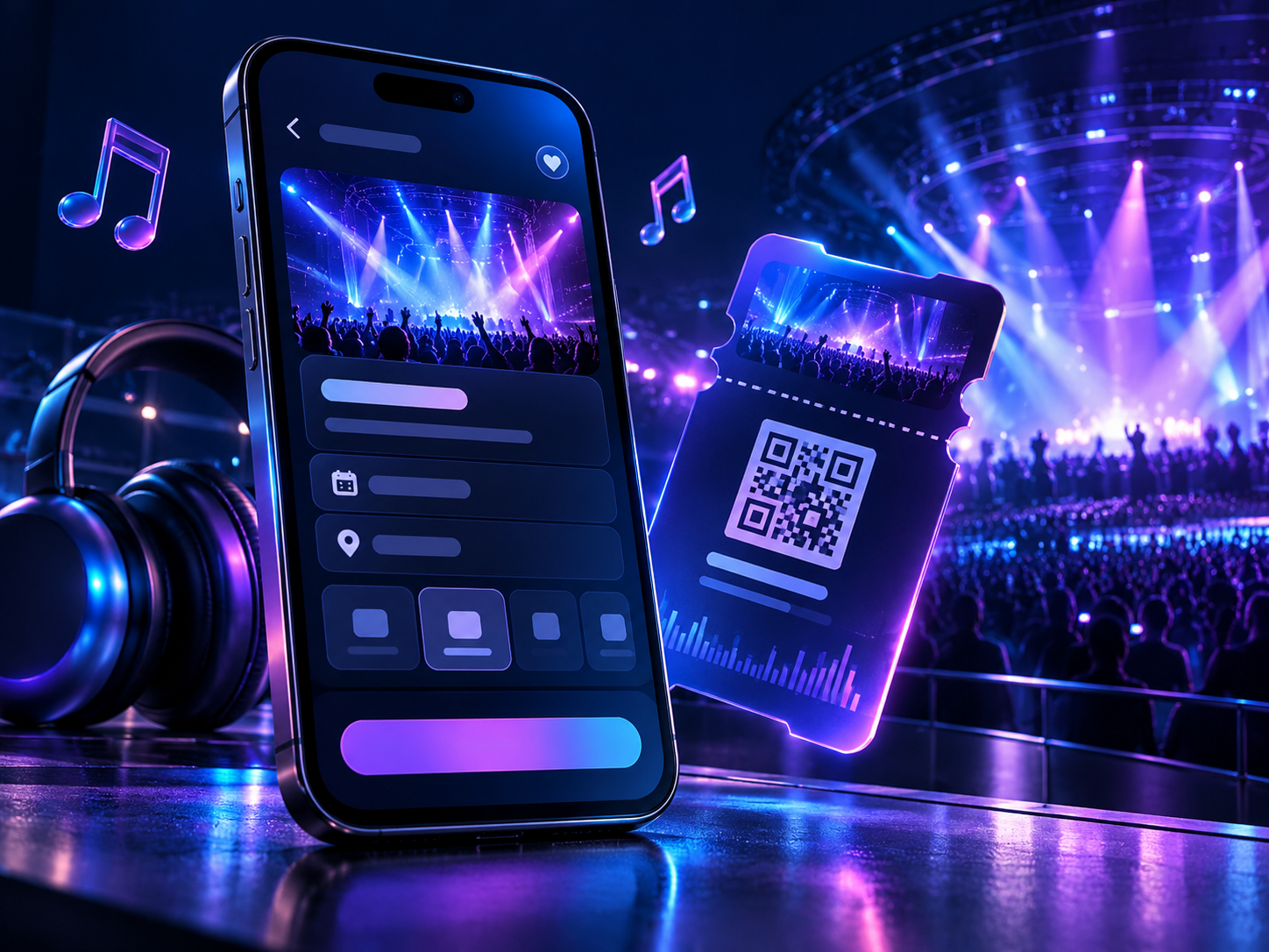 Concert Ticket App Development product strategy and user experience